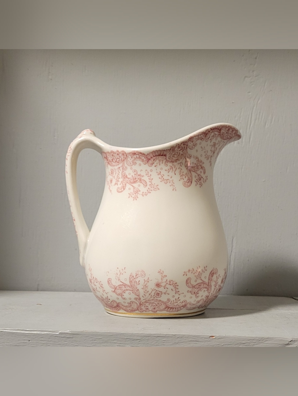 Antique Transferware Pitcher